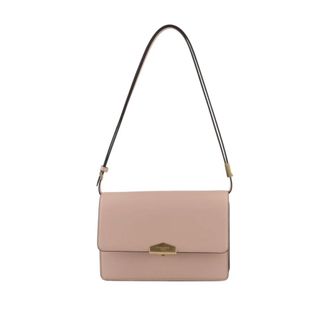 Pourchet Tassen, Dames, Roze, ONE Size, Leer, Anjou Schoudertas