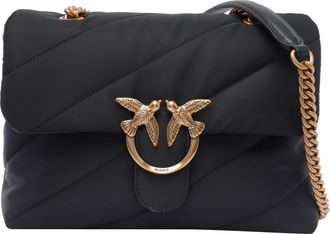 Pinko Love Bag Recycled Tissue Crossbody Bag