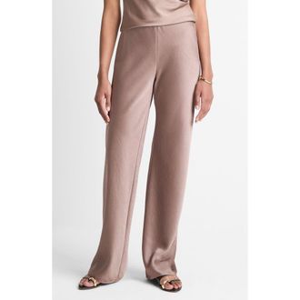 Vince Colette High Waist Fluid Satin Bias Pants in Mauve Lilac at Nordstrom Rack, Size X-Large