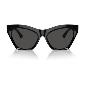 Burberry Sunglasses, female, Black, Size: 55 MM Cat-eye Sunglasses
