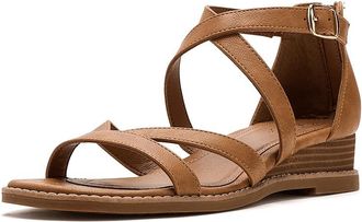 S&ouml;fft Mysti Womens Wedge Shoes Tan : 9.5 B - Medium, Faux Leather