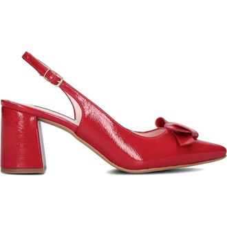 Notre-V Dames, Schoenen, Rood, Maat: 38 EU Leer