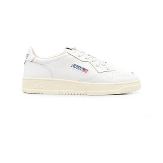 Autry Medalist - Heren - Sneakers - Wit - 44 EU - Leer - Schoenen