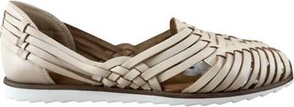 COMFORTIVA WomenS Rainer Flat Shoes In Cream/ivory