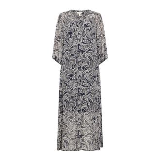 Part Two Maxi Dresses, female, Multicolor, Size: XS Midnight Paisley Print Dress