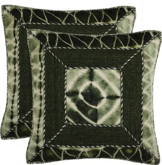 Safavieh Dip Dye Patch Pillow