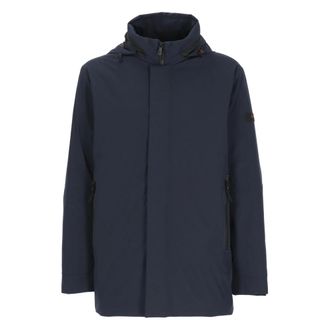 Peuterey Chaqueta Larga Acolchada - Jackets - Hombre - Azul - S