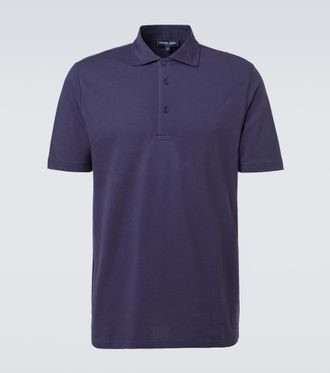 Frescobol Carioca Luca cotton piqu&eacute; polo shirt