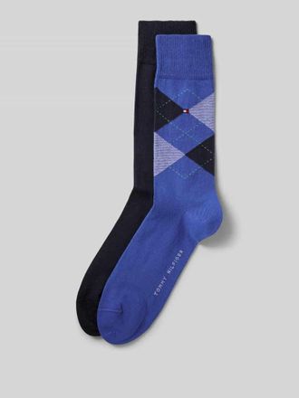 Tommy Hilfiger Socken aus Baumwoll-Mix im 2er-Pack in Hellblau, Gr&ouml;&szlig;e 39-42