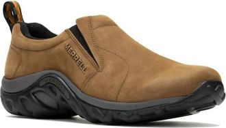 Merrell Mens Jungle Moc Nubuck Shoes In Brown
