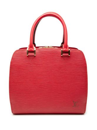 Louis Vuitton Borsa a mano Pont Neuf in pelle &Eacute;pi 2001 - Rosso