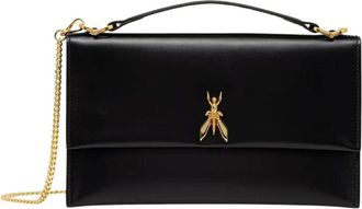 Patrizia Pepe Envelope Clutch - Dames - Tassen - Zwart - Maat: ONE Size Zijde