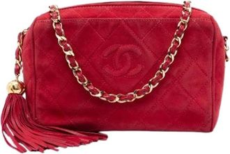 Chanel Borsa a tracolla trapuntata Pre-owned - - Pre-owned - Donna - Rosso - ONE SIZE
