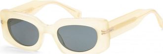 Marc Jacobs Womens MJ1075S 50 040G IR Fashion Sunglasses - Beige - One Size