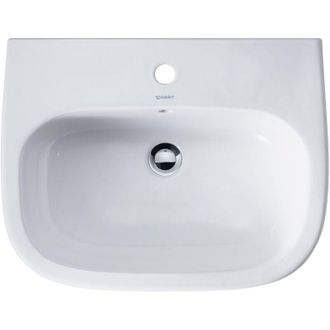 Duravit Duravit - Lavabo D-code, Con Agujero Para Grifo, Con Rebosadero
