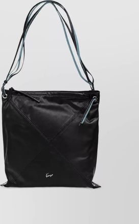 Kenzo kenzo logo leather shoulder bag