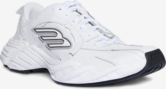 Balenciaga Niedrige Schnürsneakers aus Leder Monday