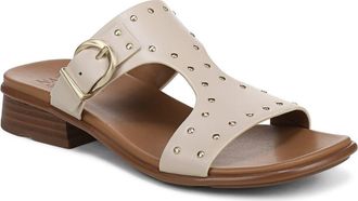 Naturalizer Studded Beach Slide Sandal in Ivory Mist at Nordstrom, Size 8.5