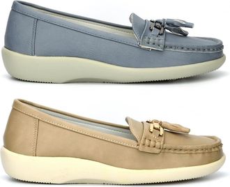 Generic Womens Wedges Size 8 Loafer Size 3 Loafer Ladies Slip On Shoe Womens Comfort Shoes Ladies Wedge Heel Shoes Loafers Wedge Wedges Comfort Shoe Slip On S