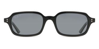 Ray-Ban RB4455F Zuri Asian Fit Polarized 667781 Mens Sunglasses Black Size 51