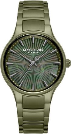 Kenneth Cole Green Mother-of-Pearl Dial Bracelet Watch, 34mm at Nordstrom