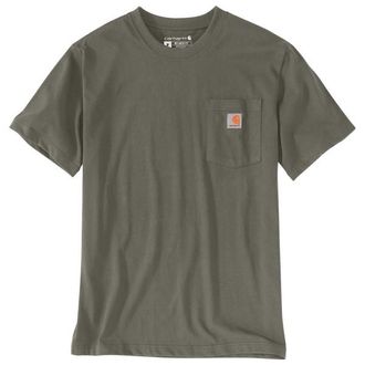 Carhartt Work in Progress Workw Pocket S/S T-Shirt f&uuml;r Herren | grau