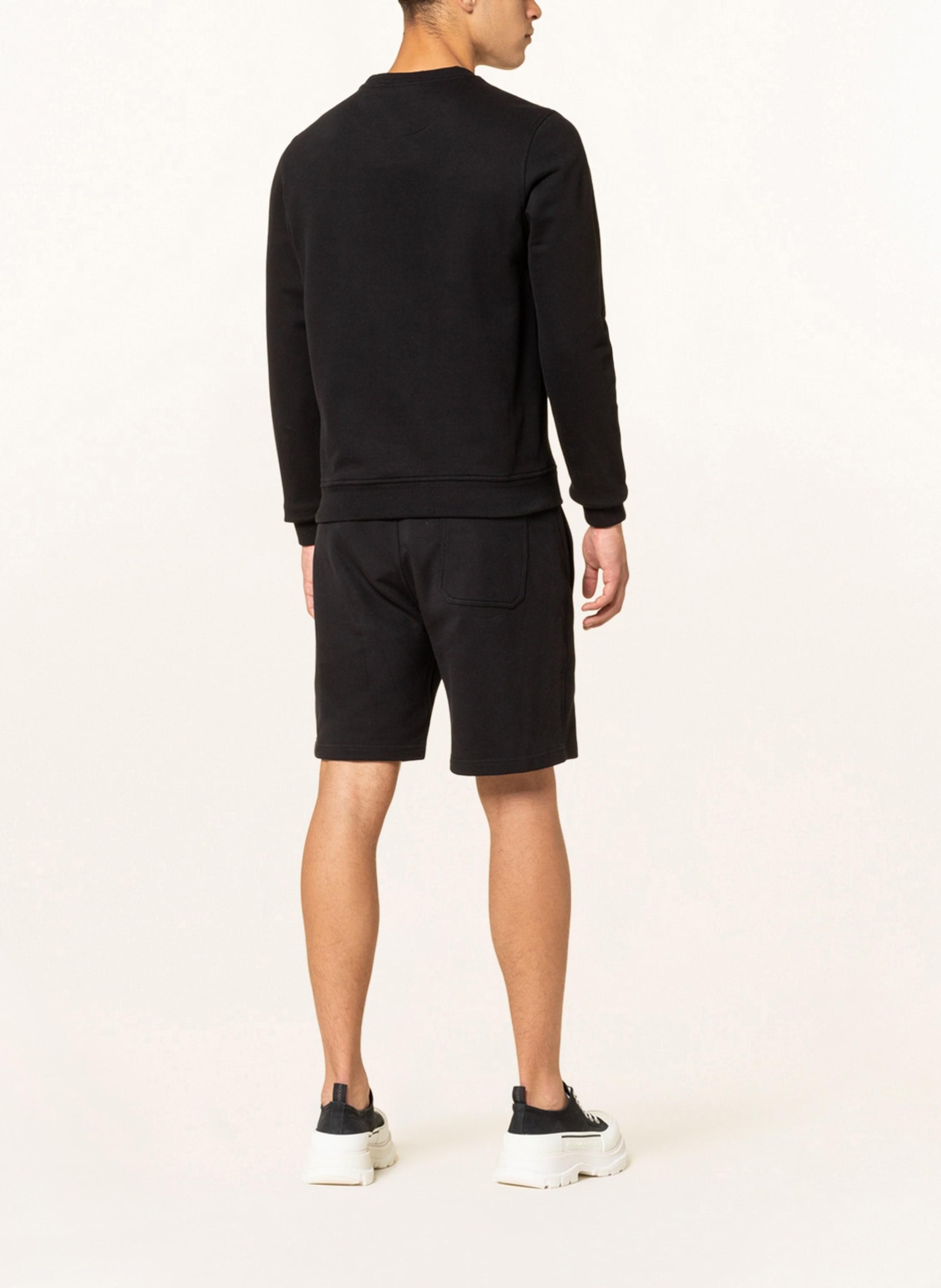 Lotto Basic Sweatshirt Herren Schwarz I Schwarzer Pullover ohne