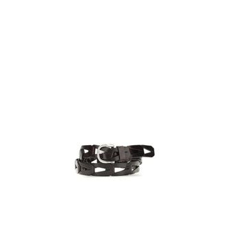 P.A.R.O.S.H. Belts, female, Black, Size: ONE SIZE Bos Taurus Belt