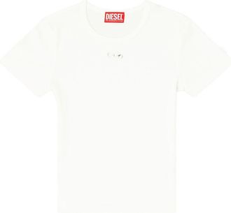 Diesel Baumwoll-T-Shirt mit Diesel-Logo