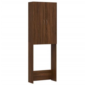 vidaXL Armario De Lavadora Marr&oacute;n Roble 64x25,5x190 Cm Vidaxl