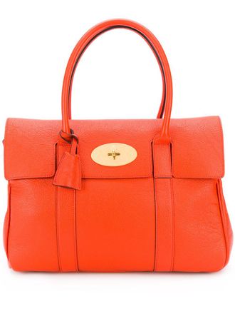 Mulberry Bayswater tote - women - Leather - OS - Orange