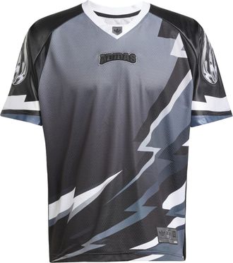 adidas Originals Mens Team Jersey in Black - Size X-Small