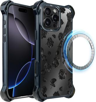 OEM Funda Ibizu Dropguard Ultra Para Iphone 16 Pro Max Con Magsafe, Color Midnight, Dream Pink