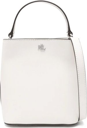 Lauren Ralph Lauren Borsa tote Reese piccola - Bianco
