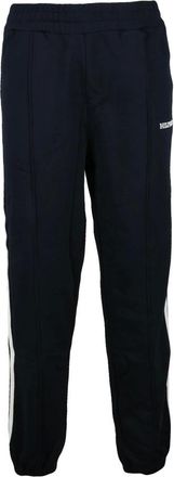 Tommy Hilfiger Broeken, Heren, Blauw, M, Katoen, Tuta Trainingsbroeken