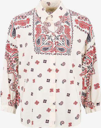 Max Mara Lang&auml;rmeliges Hemd aus Baumwolle Adda