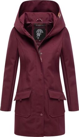 Marikoo dames softshelljas - Mayleen, waterafstotend met capuchon