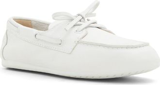 Aldo Sail Boat Shoe in White/Bone at Nordstrom, Size 11