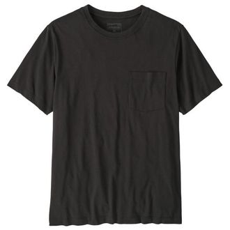 Patagonia Daily Pocket Tee T-Shirt f&uuml;r Herren | schwarz