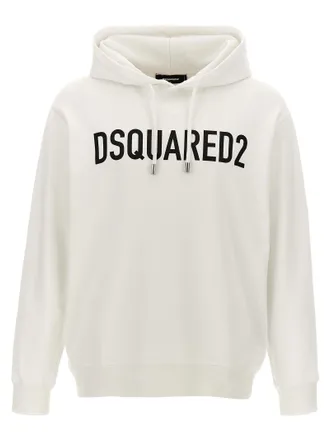 Dsquared2 Mens Logo Print Hoodie