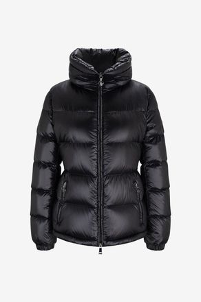 Moncler Kurze taillierte Daunenjacke mit Stehkragen Douro