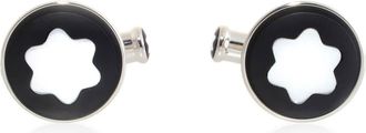 Montblanc Round Mother of Pearl Cufflinks