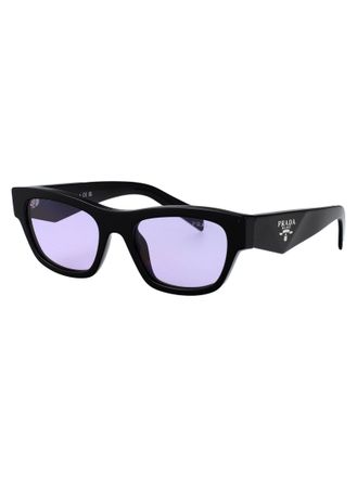 Prada 0PR Black Acetate Sunglasses - Black