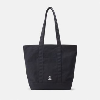 Timberland Beuteltasche TIMBERLAND CANVAS EASY TOTE, Damen, schwarz, Obermaterial: 100% Baumwolle, Taschen Beuteltasche, f&uuml;r Erwachsene, aus Baumwolle, leichtes 