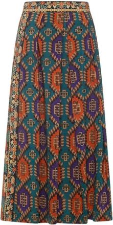 Pierre-Louis Mascia Maxi Skirts - Dames - Midirokken - Veelkleurig - S - Rokken