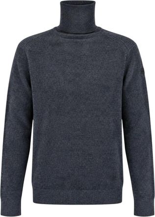 Roberto Ricci Design Maglia a collo alto in velluto - - Knitwear - Uomo - Blu - XL