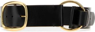 Chlo&eacute; Dark Brown Buckle Belt
