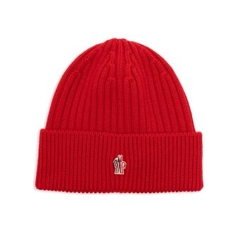 Moncler Logo-appliqu&eacute; Beanie