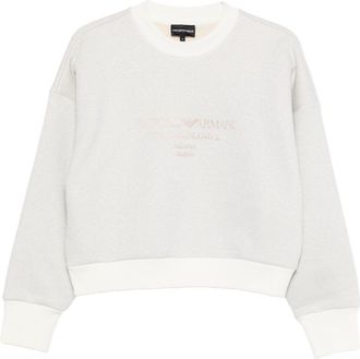 Emporio Armani Womens Lurex Sweatshirt
