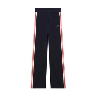 Autry Training Trousers, female, Blue, Size: M Knitted Tennis Viscose Joggers